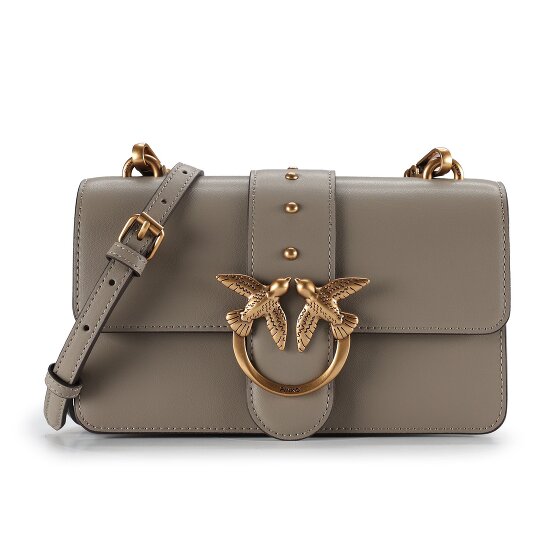 PINKO Love One Umhängetasche Leder 21 cm