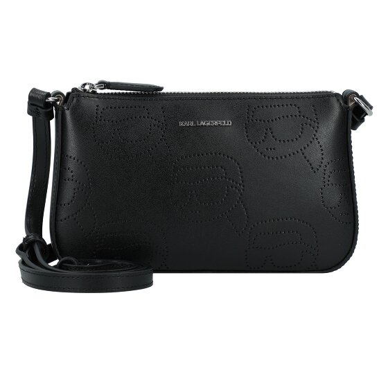 Karl Lagerfeld Ikon Umhängetasche Leder 21 cm