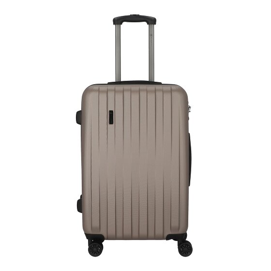 Bugatti Lima 2.0 4-Rollen Trolley 66 cm mit Doppelrollen