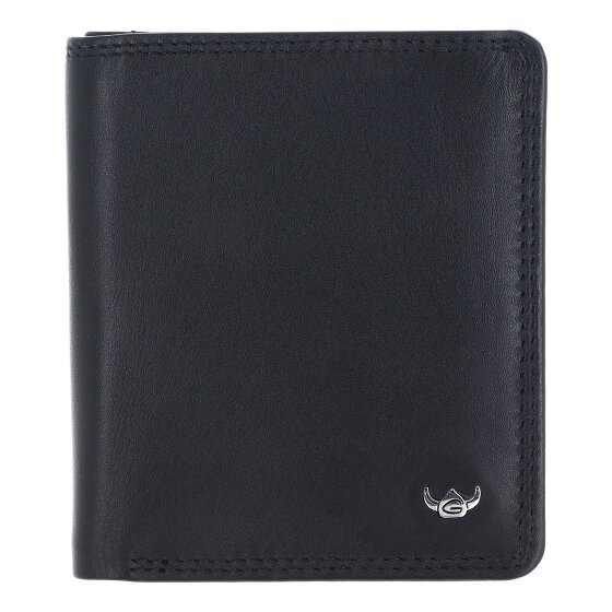 Golden Head Polo Geldbörse RFID Schutz Leder 10 cm