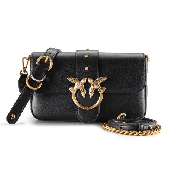 PINKO Love One Umhängetasche Leder 22 cm