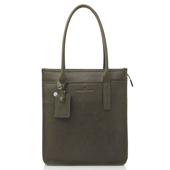 Castelijn & Beerens Carisma Schultertasche RFID Leder 34 cm Laptopfach