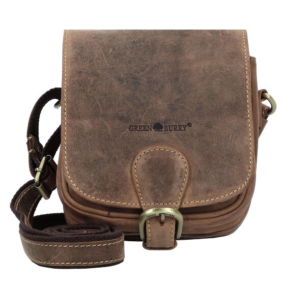 Greenburry Vintage Umhängetasche Leder 16 cm