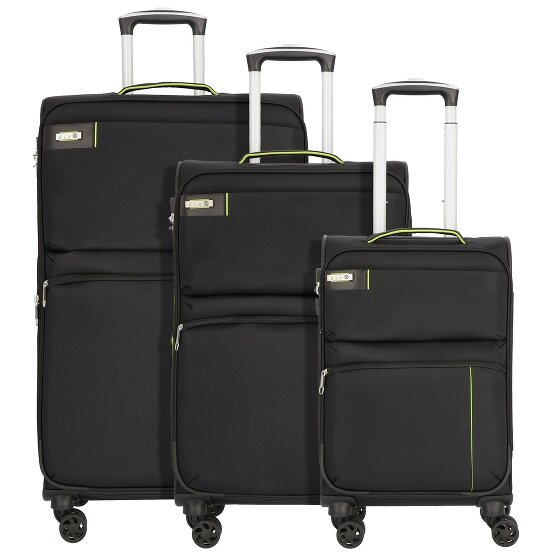 d&n Travel Line 6704 4-Rollen Kofferset 3tlg.