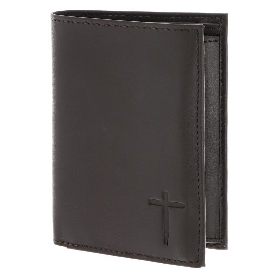 oxmox Leather Geldbörse RFID Schutz Leder 10 cm