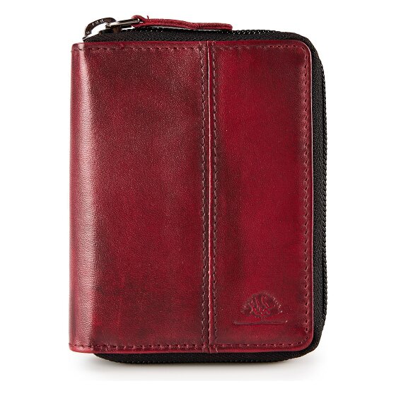 Greenburry Destressed Geldbörse RFID Schutz Leder 10.5 cm