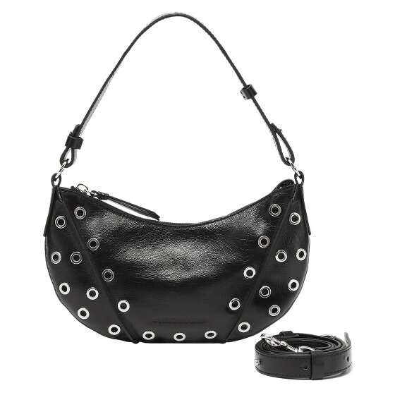 LES VISIONNAIRES Enya Mini Rivet Schultertasche Leder 27 cm