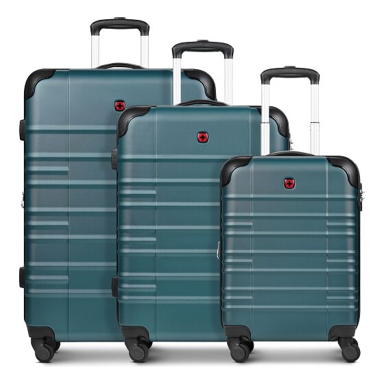 Wenger Amplar Evo 4 Rollen Kofferset 3-teilig mit Dehnfalte