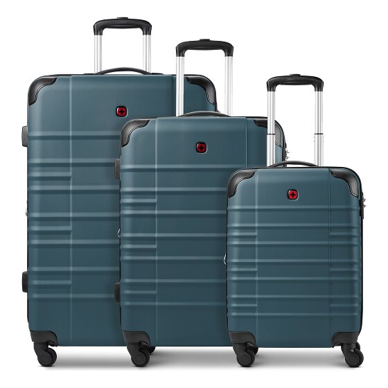 Wenger Amplar Evo 4 Rollen Kofferset 3-teilig mit Dehnfalte