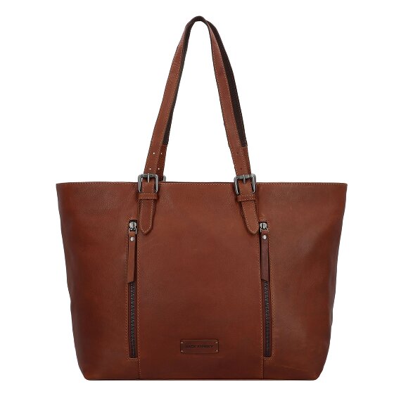 Jack Kinsky Montreal Schultertasche Leder 34 cm