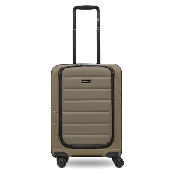 Redolz Essentials 17 4-Rollen Kabinentrolley 55 cm Soft-Pocket Laptopfach