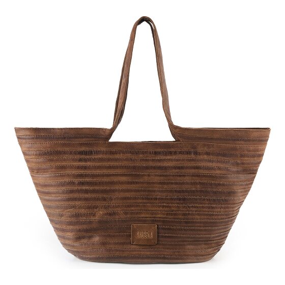 FredsBruder Layer Shopper Tasche Leder 50 cm