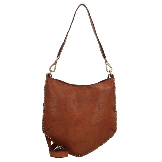 Campomaggi Malachite Schultertasche Leder 28 cm