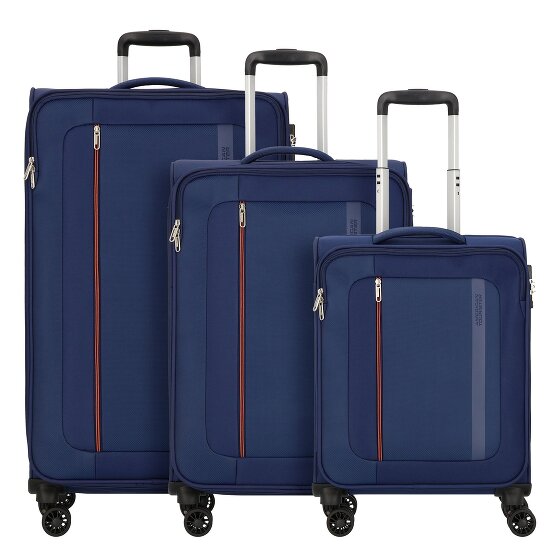 American Tourister Blazing Ride 4 Rollen Kofferset 3-teilig mit Dehnfalte
