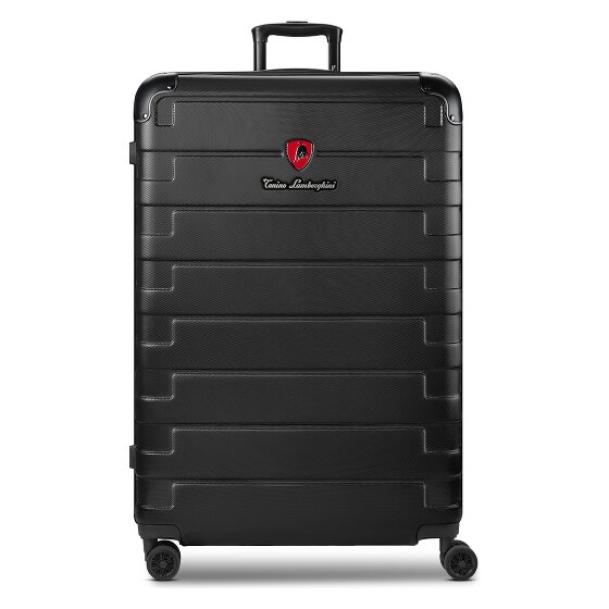 Tonino Lamborghini Milano 4-Rollen Trolley XL 83 cm Sondergrösse mit Dehnfalte