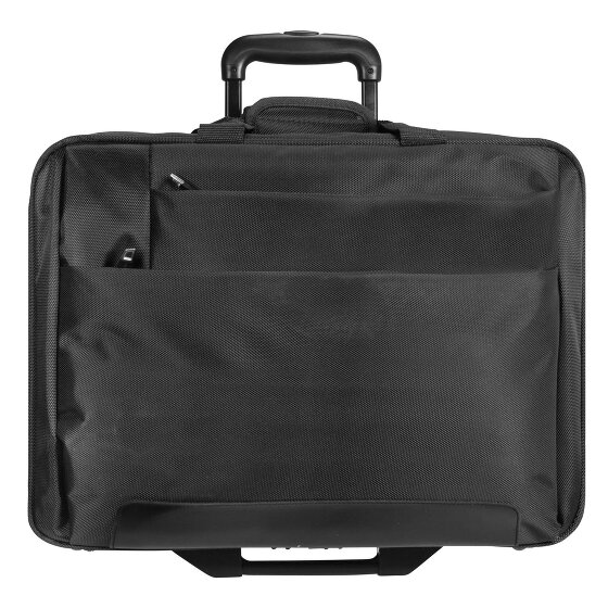 Dermata 2 Rollen Businesstrolley 37 cm Laptopfach