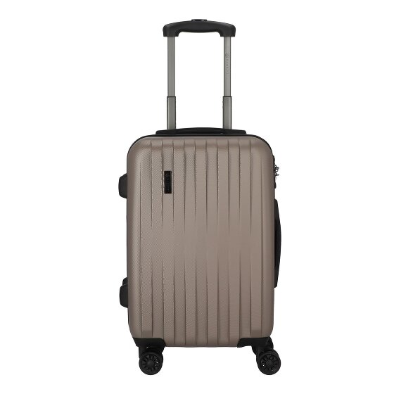 Bugatti Lima 2.0 4-Rollen Kabinentrolley 55 cm mit Doppelrollen