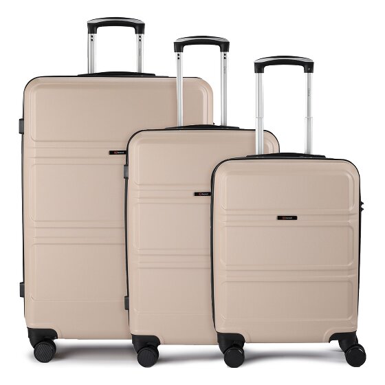 Benzi 5739 4 Rollen Kofferset 3-teilig