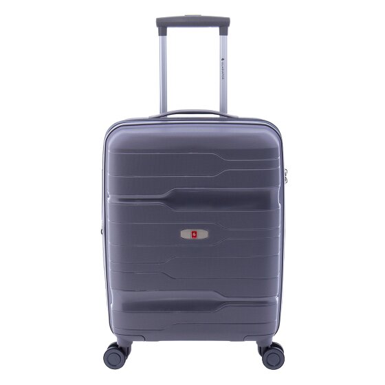 Gladiator 3800 4 Rollen Kabinentrolley 55 cm mit Dehnfalte