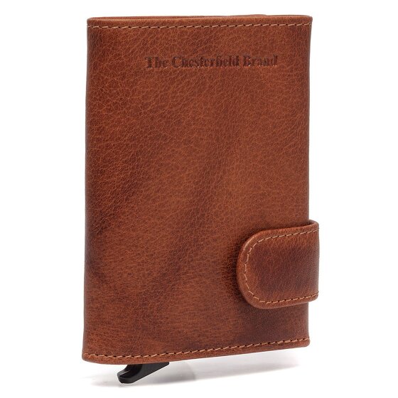 The Chesterfield Brand Portland Kreditkartenetui RFID Schutz Leder 7 cm