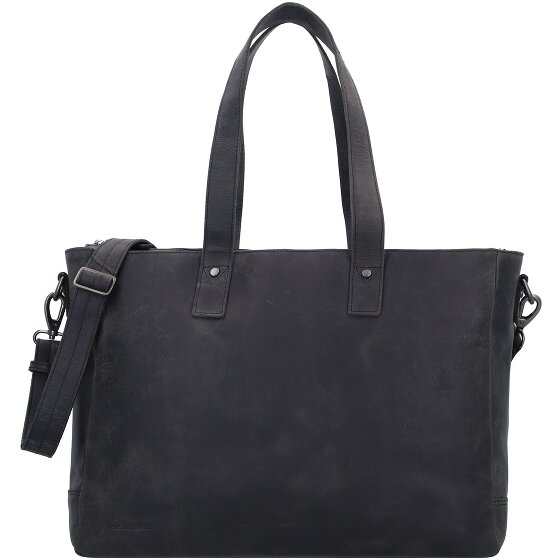 Plevier Shopper Tasche Leder 41 cm Laptopfach