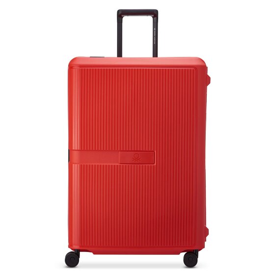 Delsey Paris x United Colors of Benetton Color Block Hardside 4-Rollen Trolley 76 cm