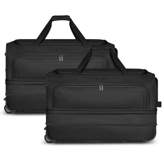 Redolz Duffle Essentials 2-Rollen Reisetasche Set 2-tlg. L+L mit Dehnfalte