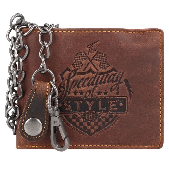 Greenburry Racing Collection Dallas Geldbörse RFID Leder 12,5 cm