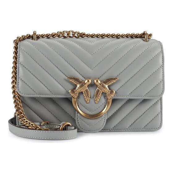 PINKO Love One Umhängetasche Leder 21 cm