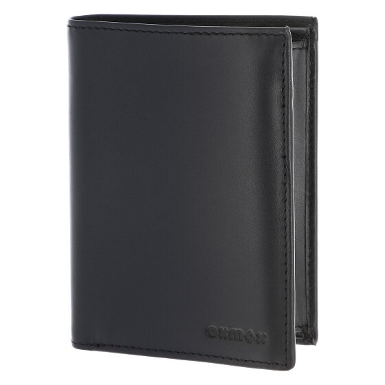 oxmox Leather Geldbörse RFID Schutz Leder 13 cm