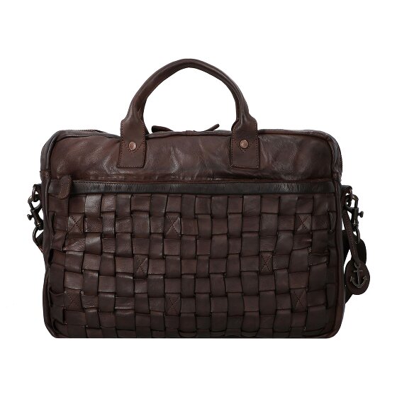 Harbour 2nd Blaise Aktentasche Leder 40 cm Laptopfach