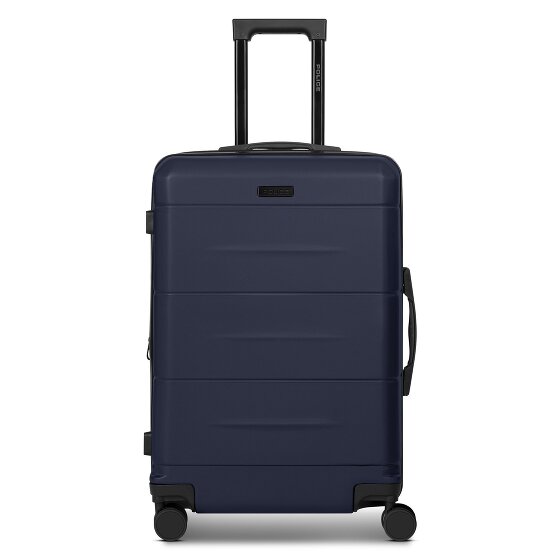 Police London 4 Rollen Trolley 64 cm mit Dehnfalte