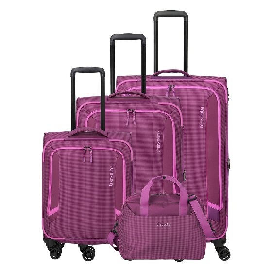 Travelite Corsiica 4 Rollen Kofferset 4-teilig