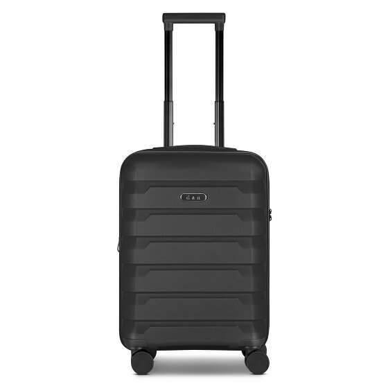 d&n South Dakota 4 Rollen Kabinentrolley S 55 cm mit Dehnfalte