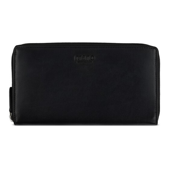 mano Don Andrea Geldbörse RFID Schutz Leder 19 cm