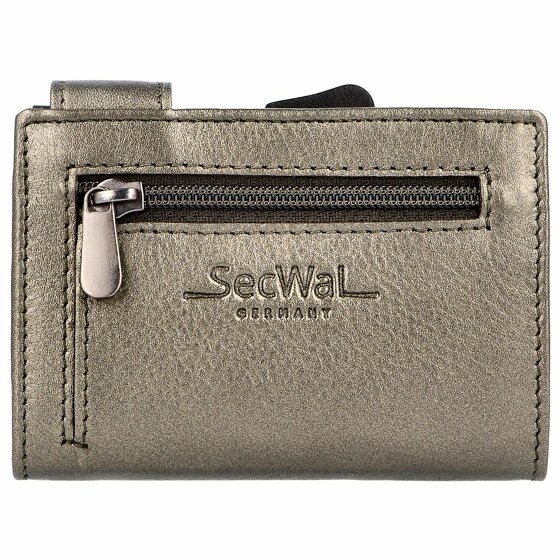 SecWal Kreditkartenetui Geldbörse RFID Leder 9,5 cm