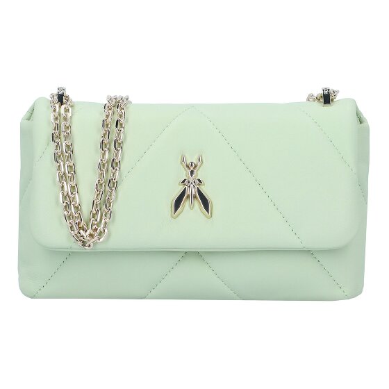 Patrizia Pepe Fly Padded Umhängetasche Leder 25 cm