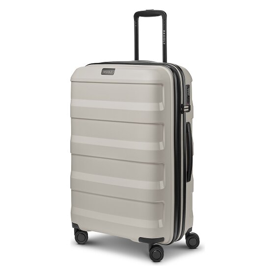 Redolz Pro PP 4 Rollen Trolley 66 cm mit Dehnfalte