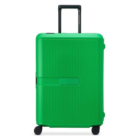 Delsey Paris x United Colors of Benetton Color Block Hardside 4-Rollen Trolley 67 cm