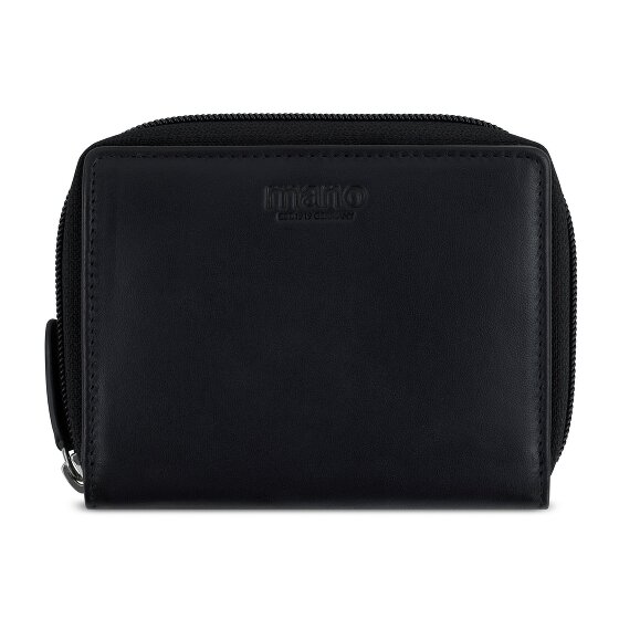 mano Don Andrea Geldbörse RFID Schutz Leder 12 cm