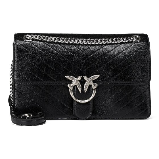 PINKO Love One Schultertasche Leder 26 cm