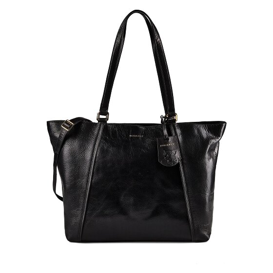 Burkely Fine Florence Shopper Tasche Leder 37 cm Laptopfach