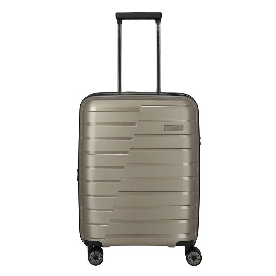 Travelite Air Base 4 Rollen Kabinentrolley 55 cm mit Dehnfalte