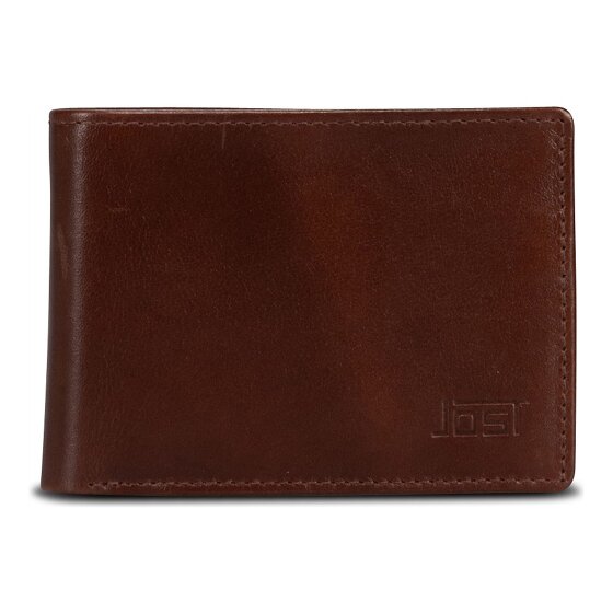 Jost Vardo Geldbörse RFID Schutz Leder 10.5 cm