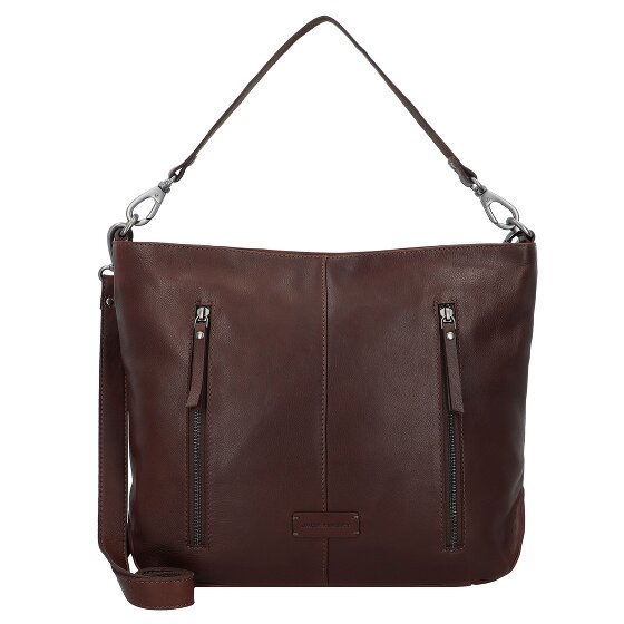 Jack Kinsky Schultertasche Leder 33 cm
