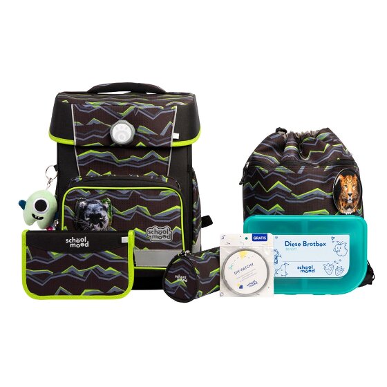 School-Mood Champion Pro Schulranzen-Set 7-teilig