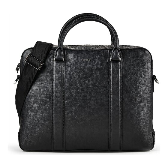 Boss Derwil Aktentasche Leder 38 cm Laptopfach