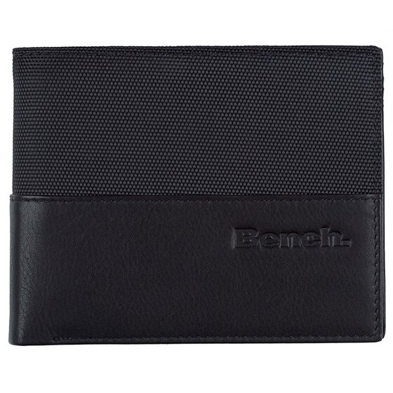Bench Carbon Geldbörse Leder 12 cm