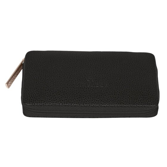 Windrose Beluga Schmuckkasten Leder 13 cm
