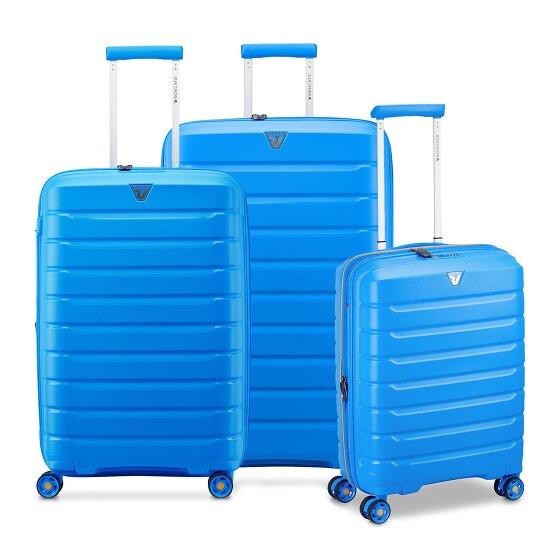 Roncato B-Flying Move 4 Rollen Kofferset 3-teilig mit Dehnfalte